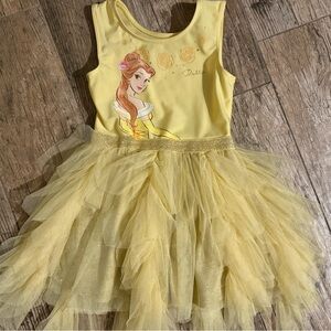 Disney Belle Yellow Tulle Dress